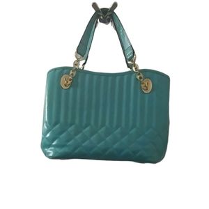 ORLI patent leather purse